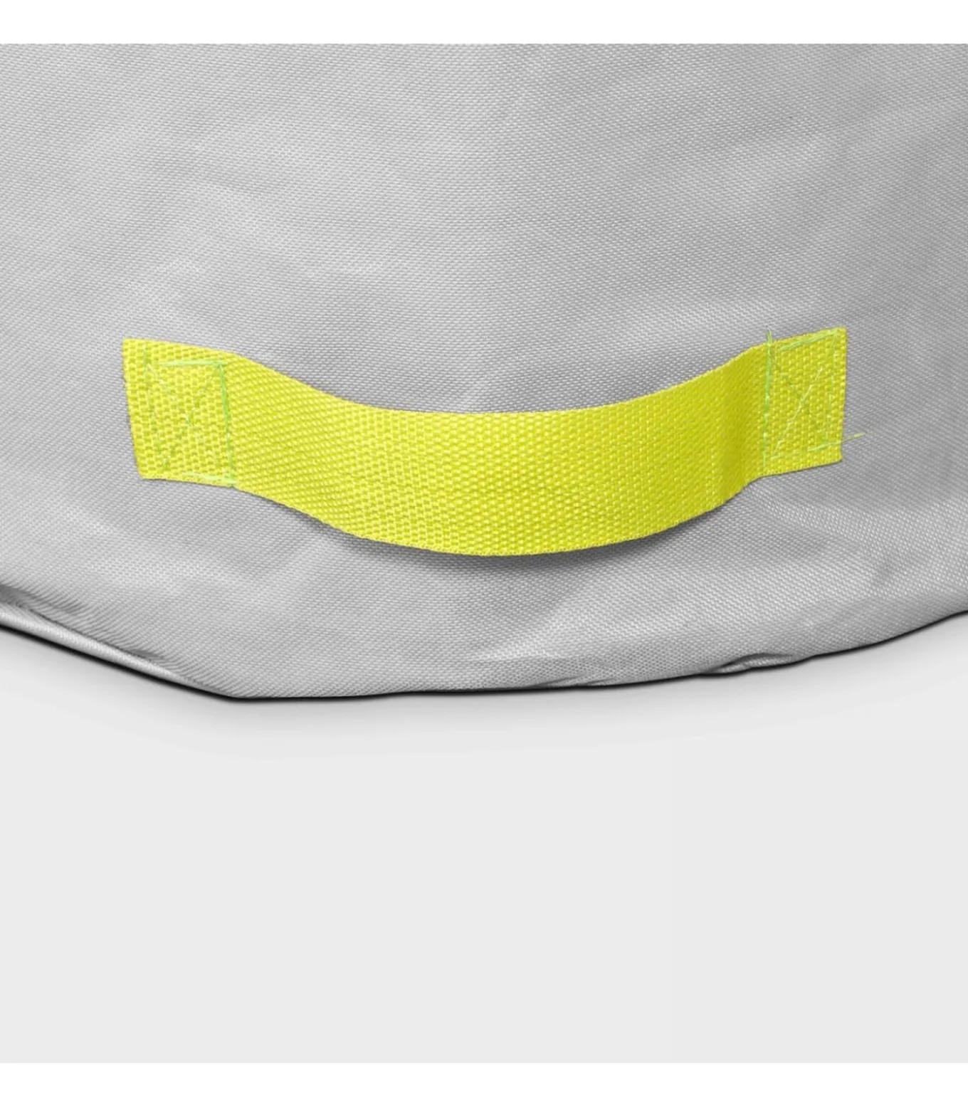 Set van 3 tuinafvalzakken 160l grijs polyester