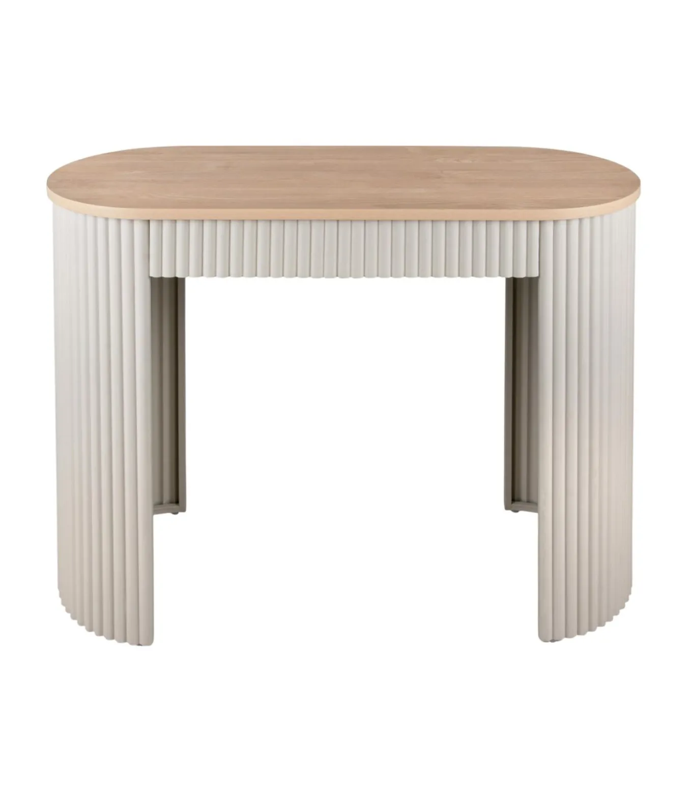Side table Estriado - Grijs - 100x40x76.5cm