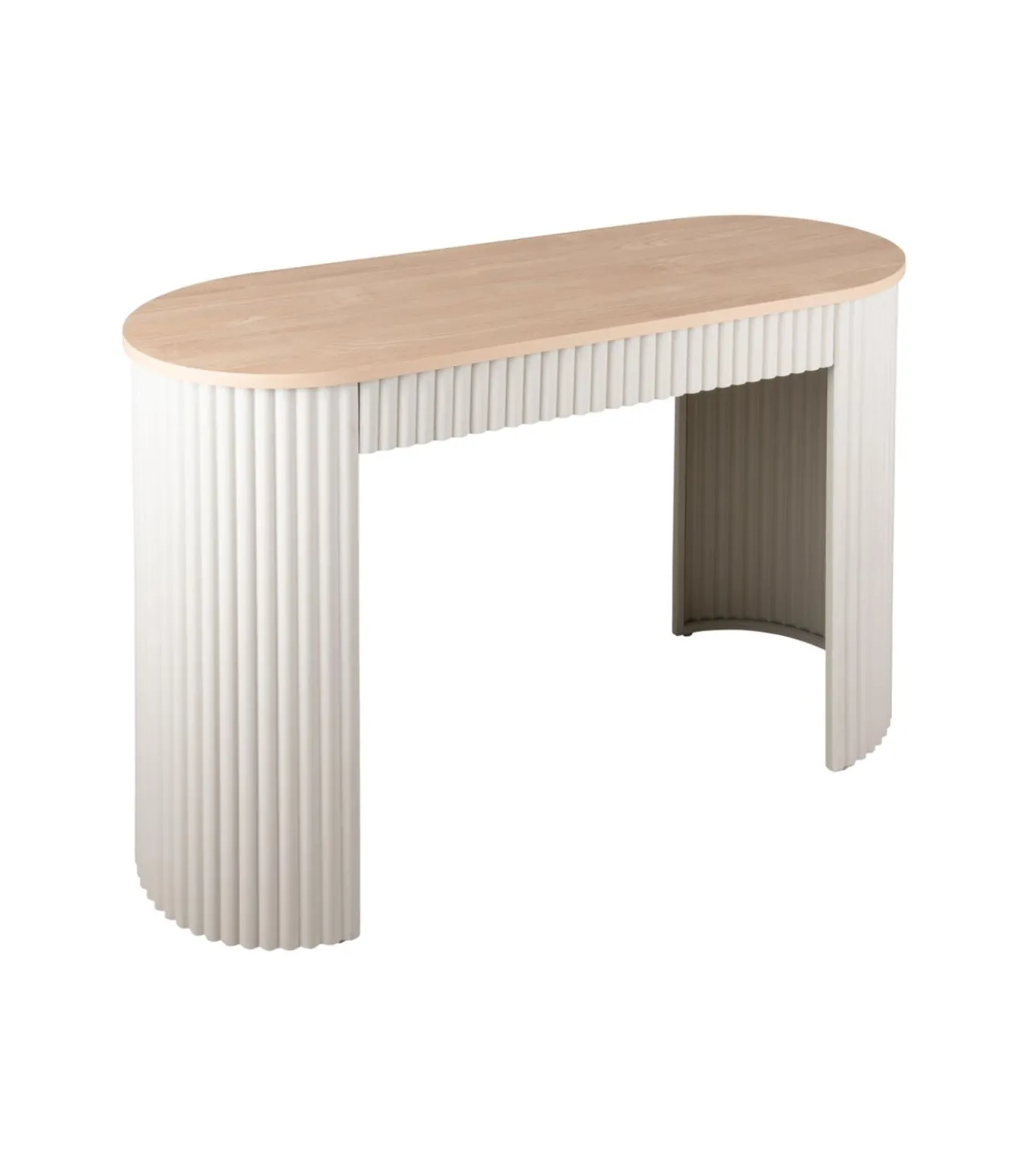 Side table Estriado - Grijs - 100x40x76.5cm