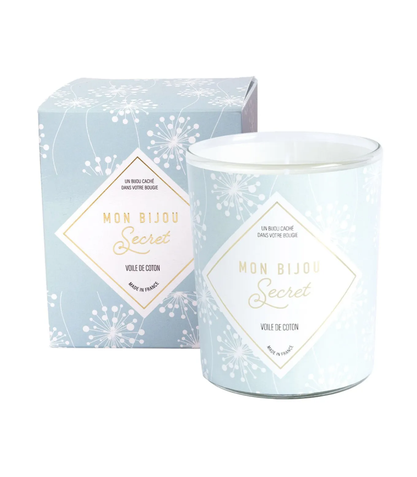 Sierkaars Katoenbloem Zilveren Ketting