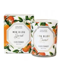 Sierkaars Sinaasappelbloesem Zilveren Ketting