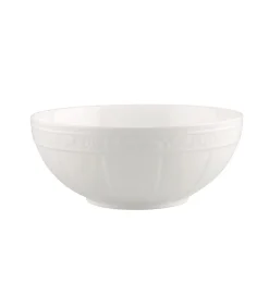 Slaschaal rond White Pearl