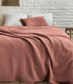 Songe - Effen katoenen sprei 260 x 240