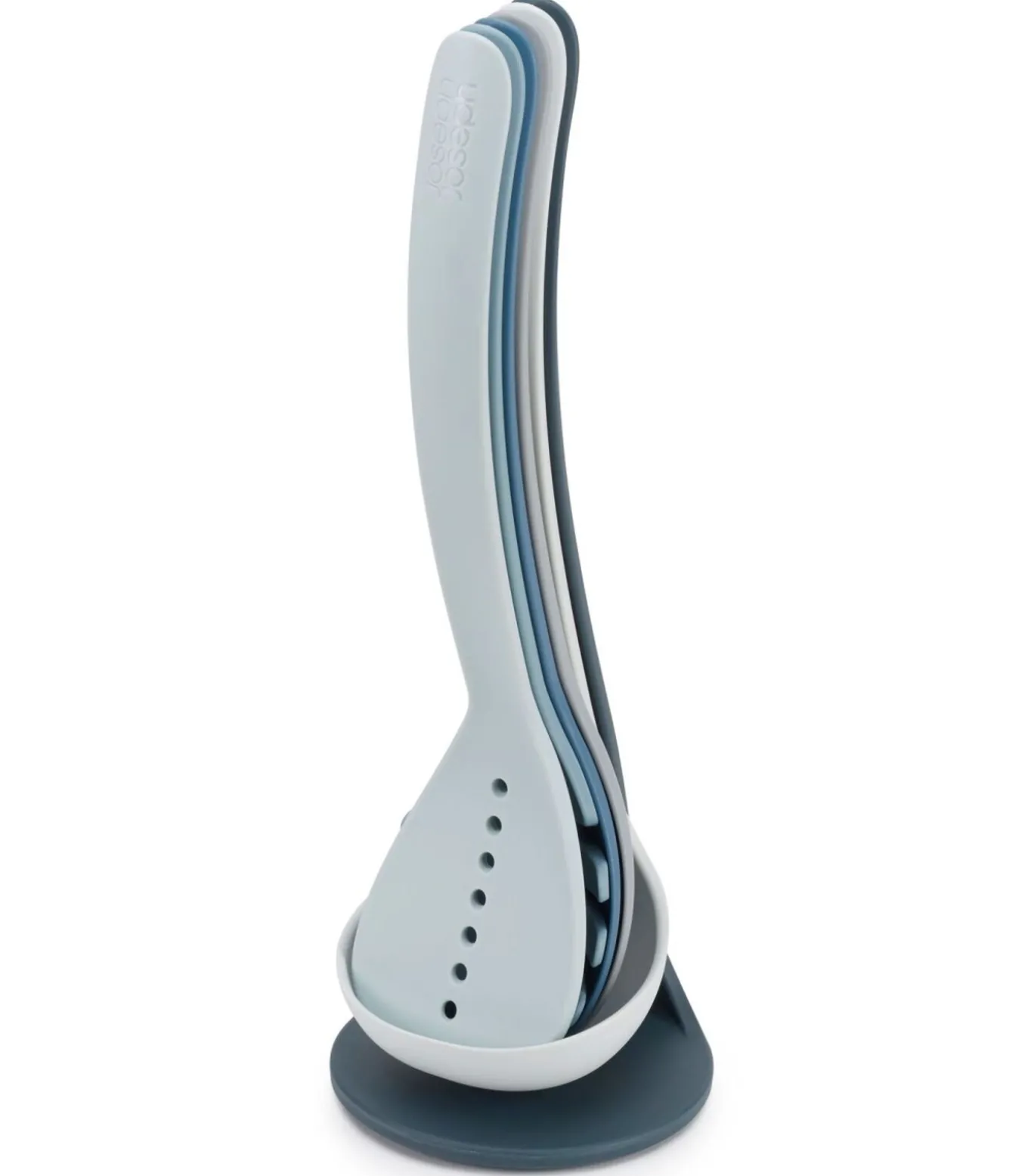 Spatelset met houder - Nest Plus - Sky - 5-Delig