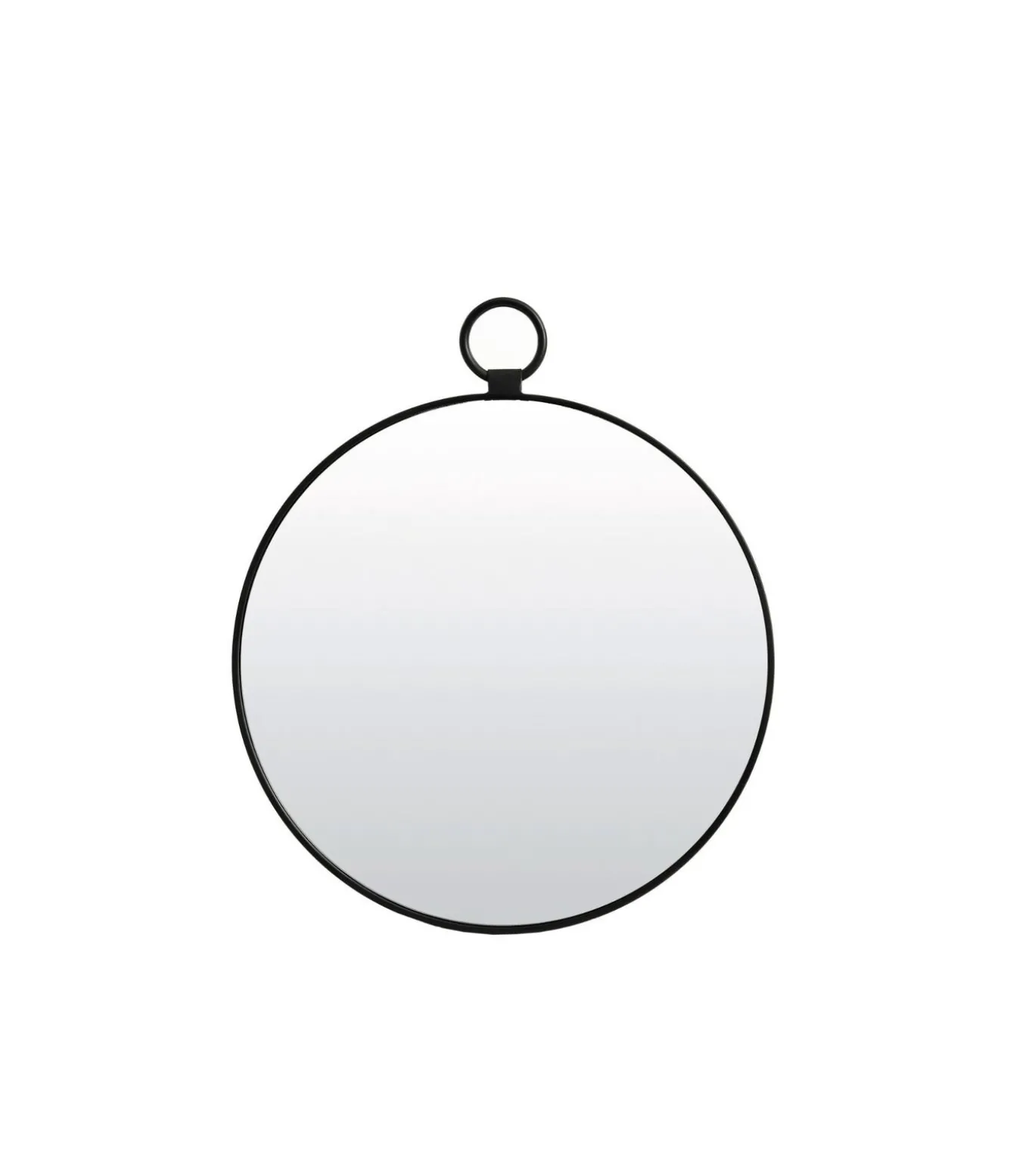 Spiegel Disa - Zwart - Ø40cm