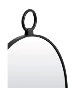 Spiegel Disa - Zwart - Ø40cm