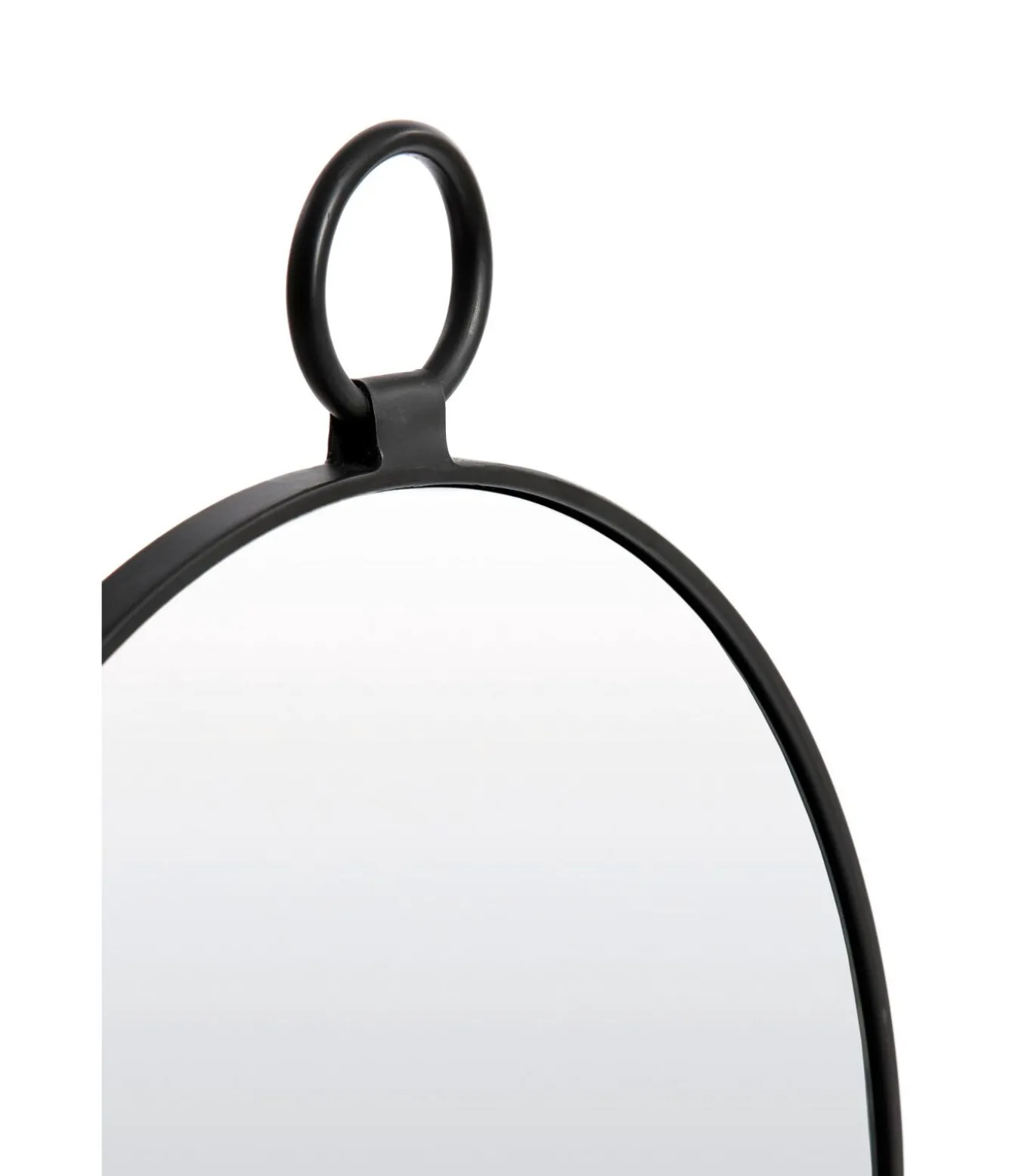 Spiegel Disa - Zwart - Ø40cm