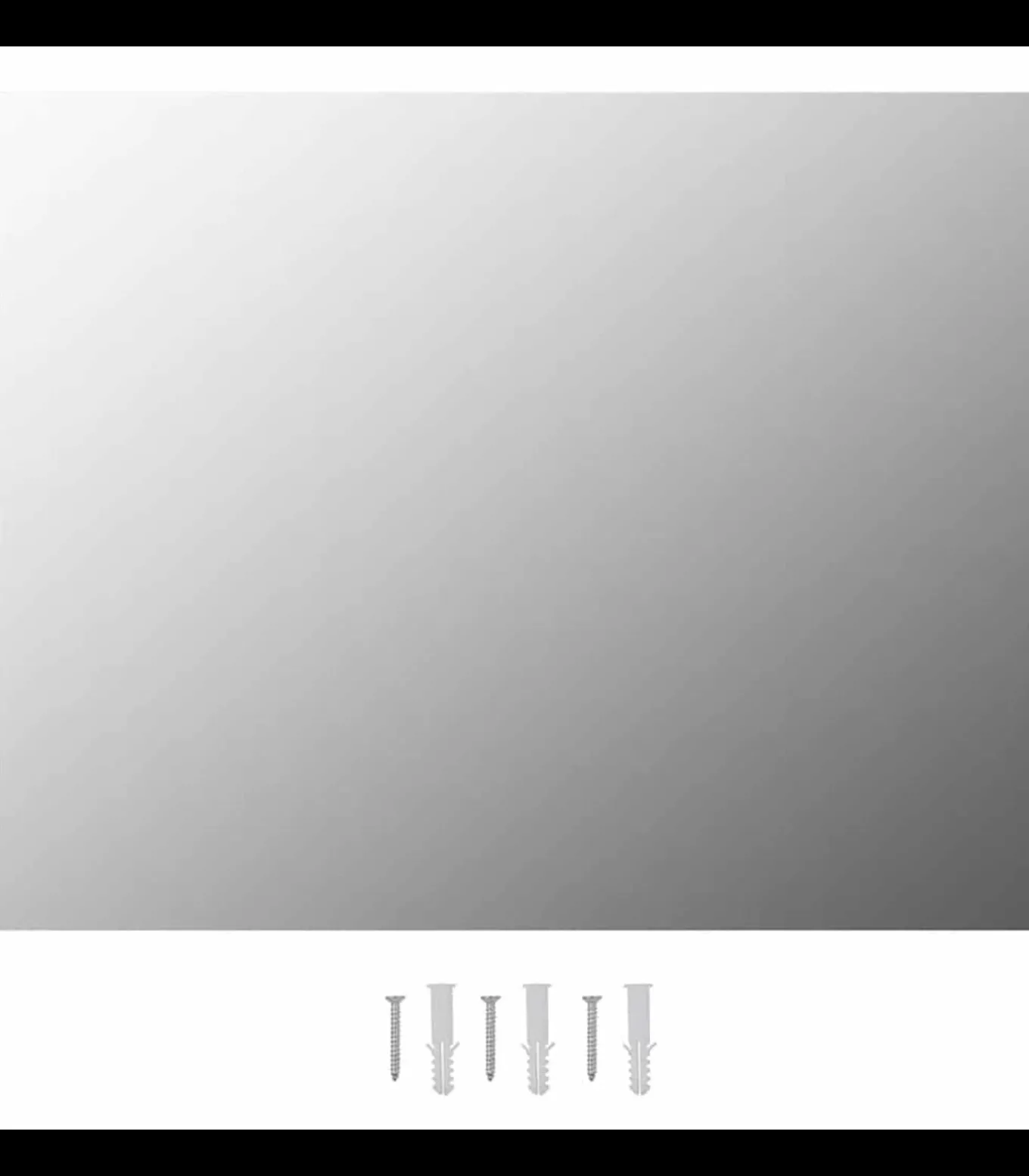 Spiegel frameloos 100x60 cm glas