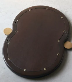 Spiegel in mindihout 60x40 cm Agate