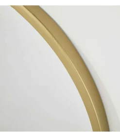 Spiegel met geëmailleerd detail, 67 cm