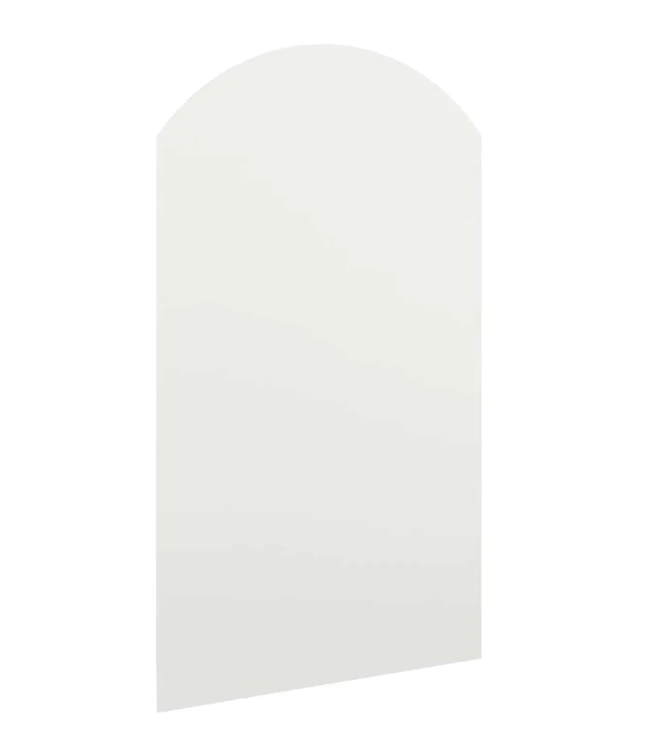 Spiegel met LED-verlichting boog 70x40 cm glas