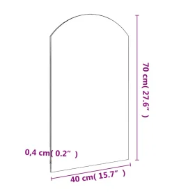 Spiegel 70x40 cm glas