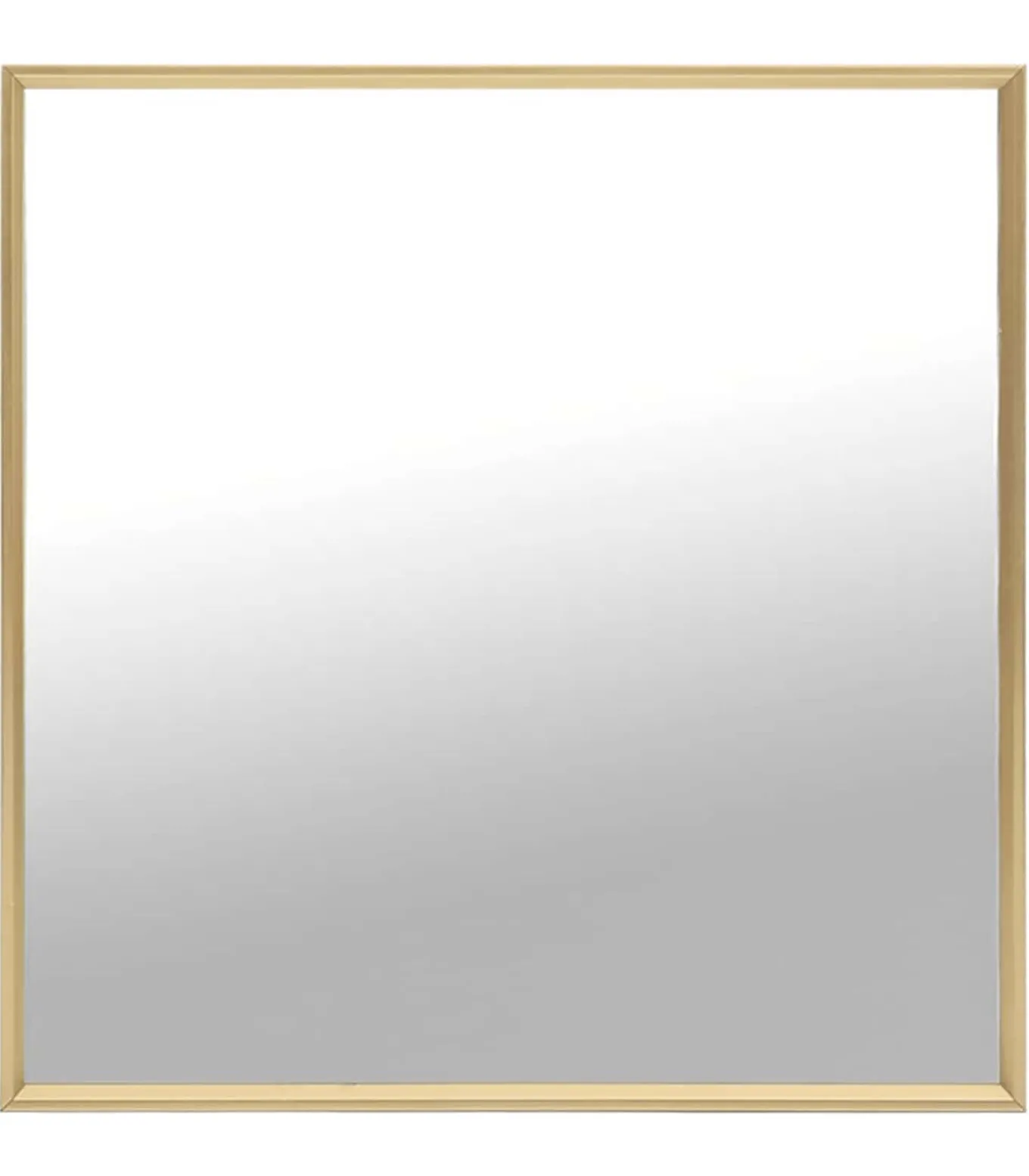 Spiegel 60x60 cm goudkleurig