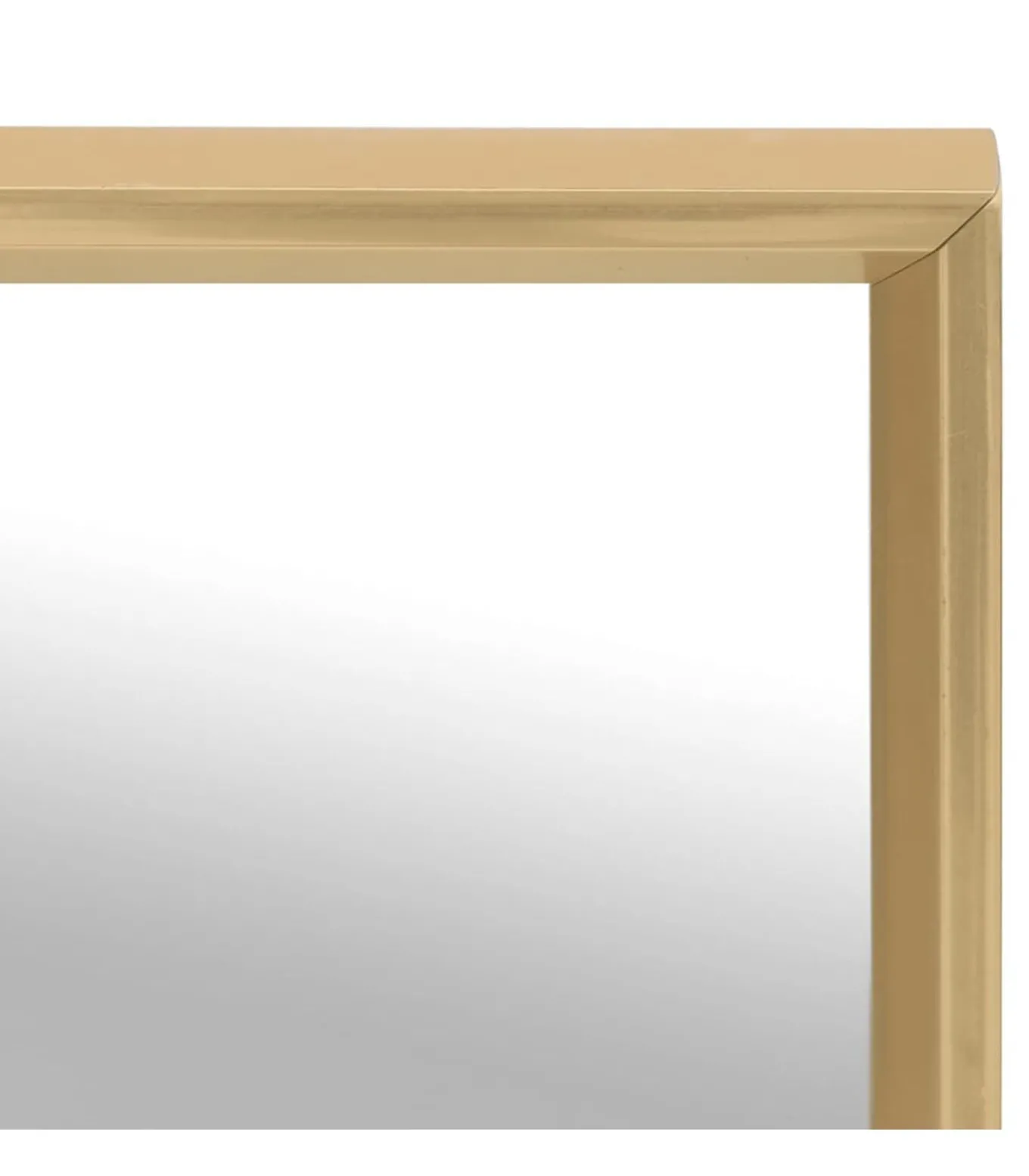 Spiegel 60x60 cm goudkleurig