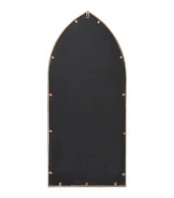 Spiegel 100x45 cm ijzer zandkleurig