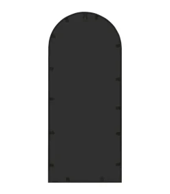Spiegel 100x45 cm ijzer zwart