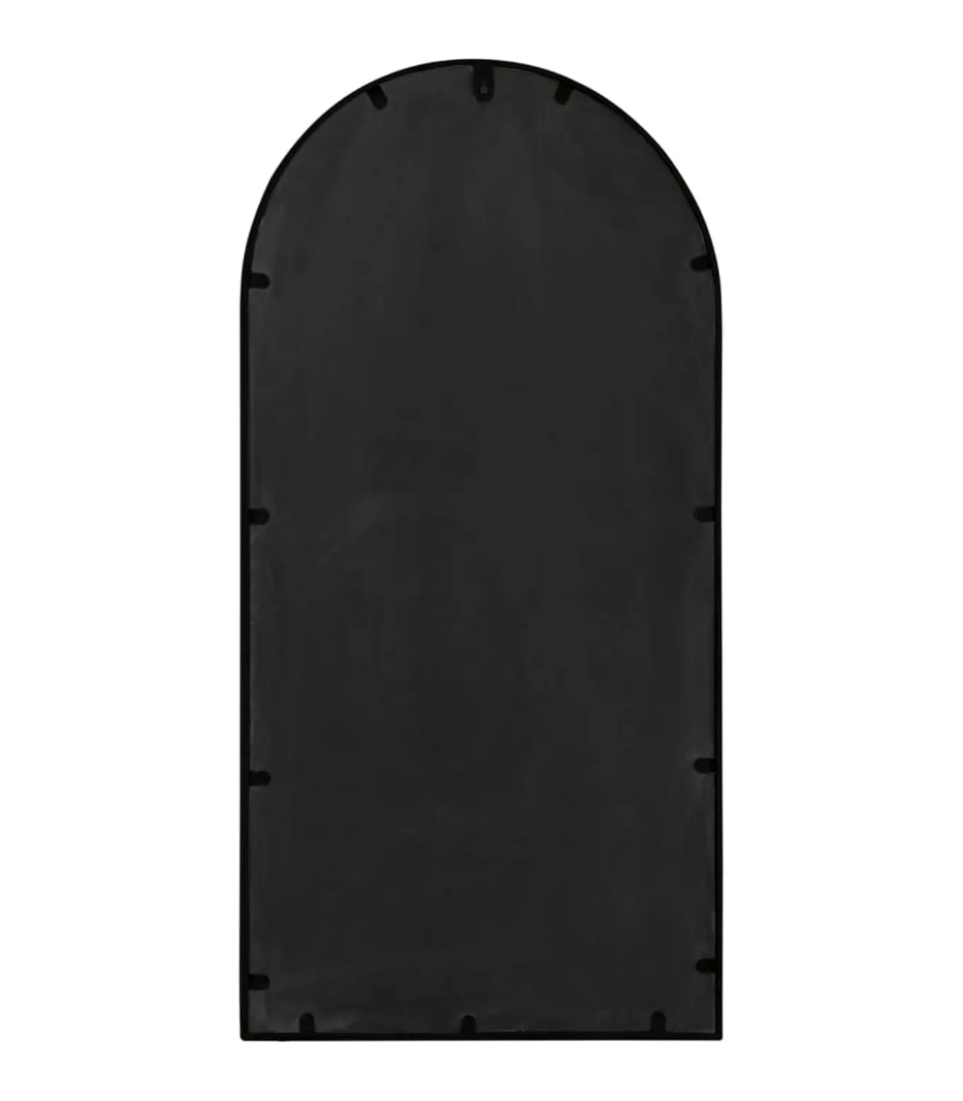 Spiegel 90x45 cm ijzer zwart