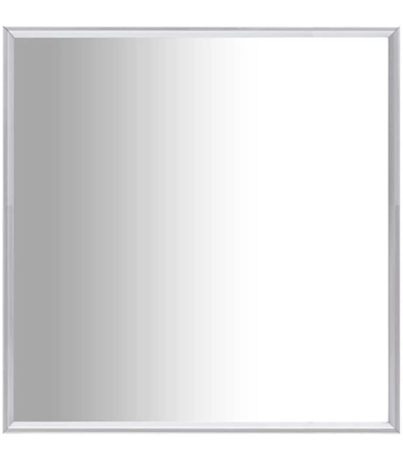 Spiegel 60x60 cm zilverkleurig