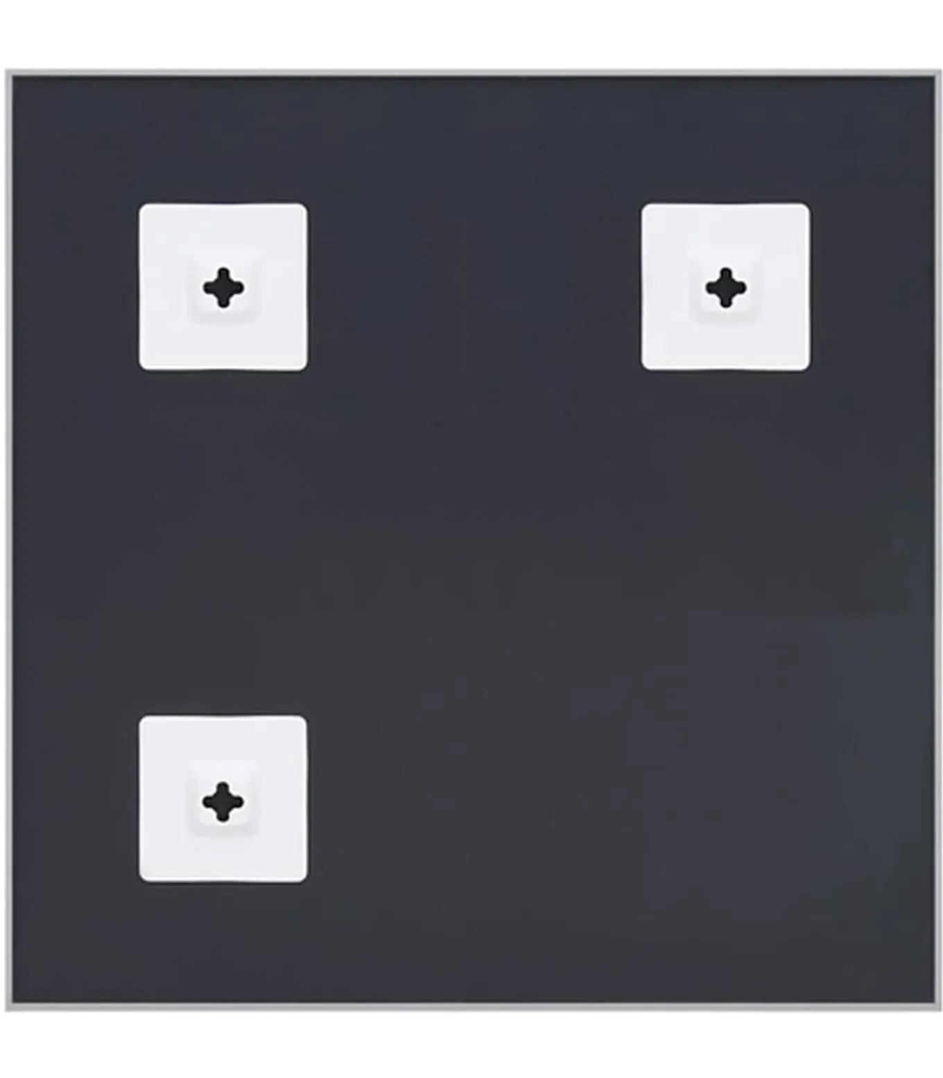 Spiegel 60x60 cm zilverkleurig