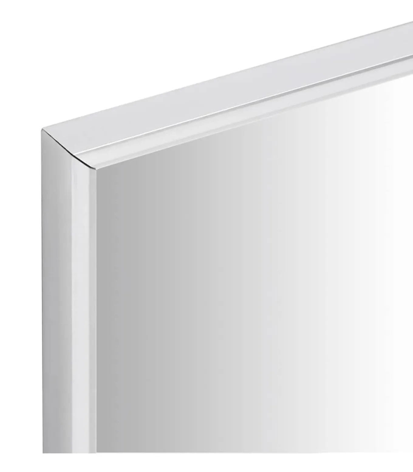 Spiegel 60x60 cm zilverkleurig