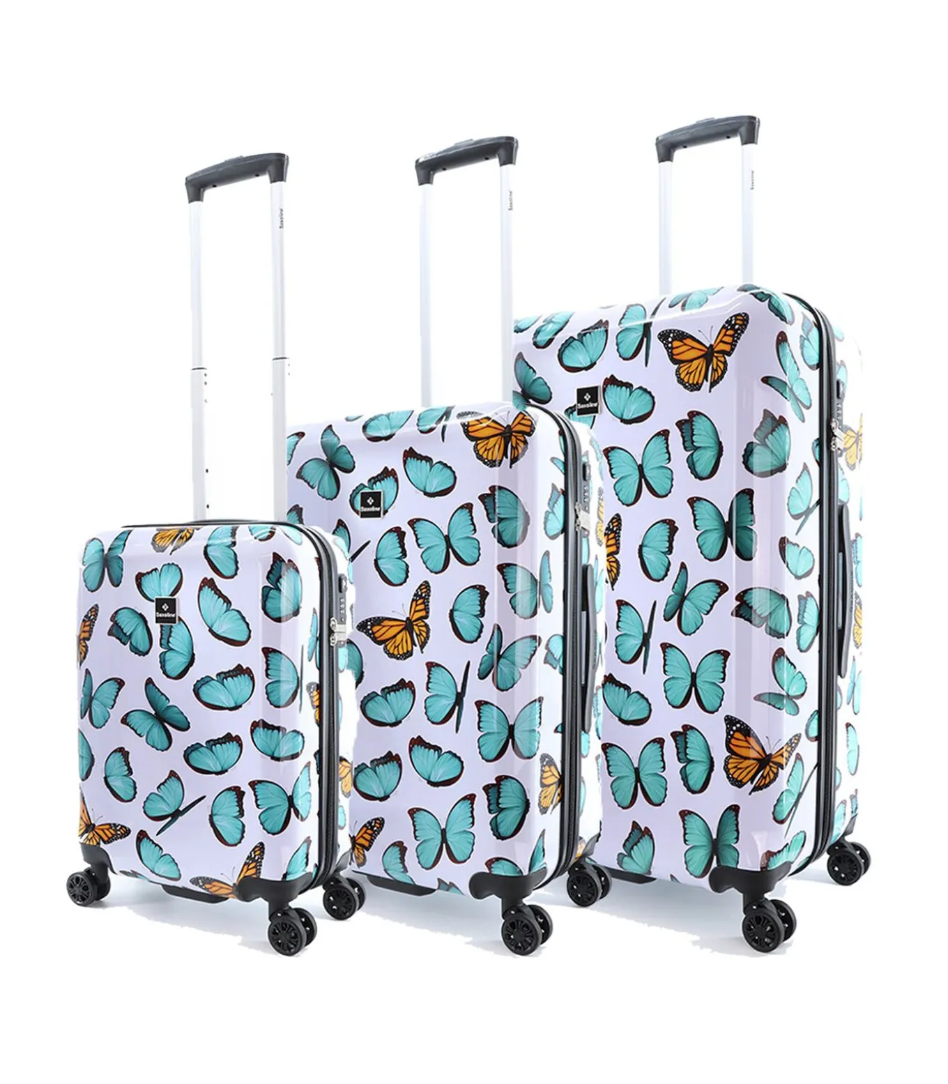 Springfull Reiskofferset 55/66/76 cm (S/M/L) 8 wielen