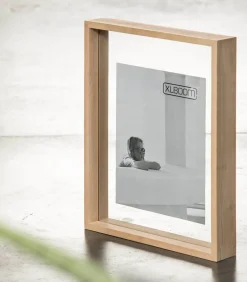 SQUARE FLOATING Box 25 x 25 licht hout