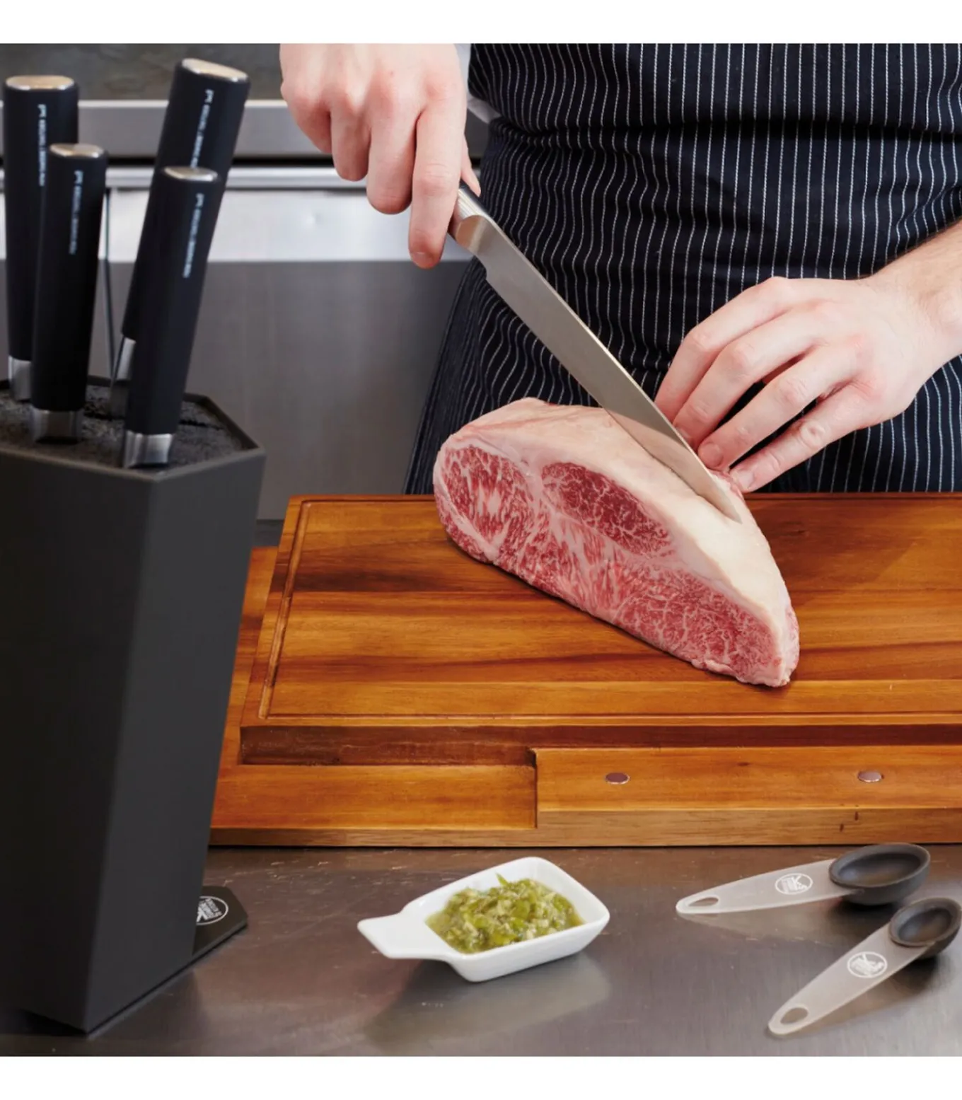 Steakmes Gekarteld 12 cm