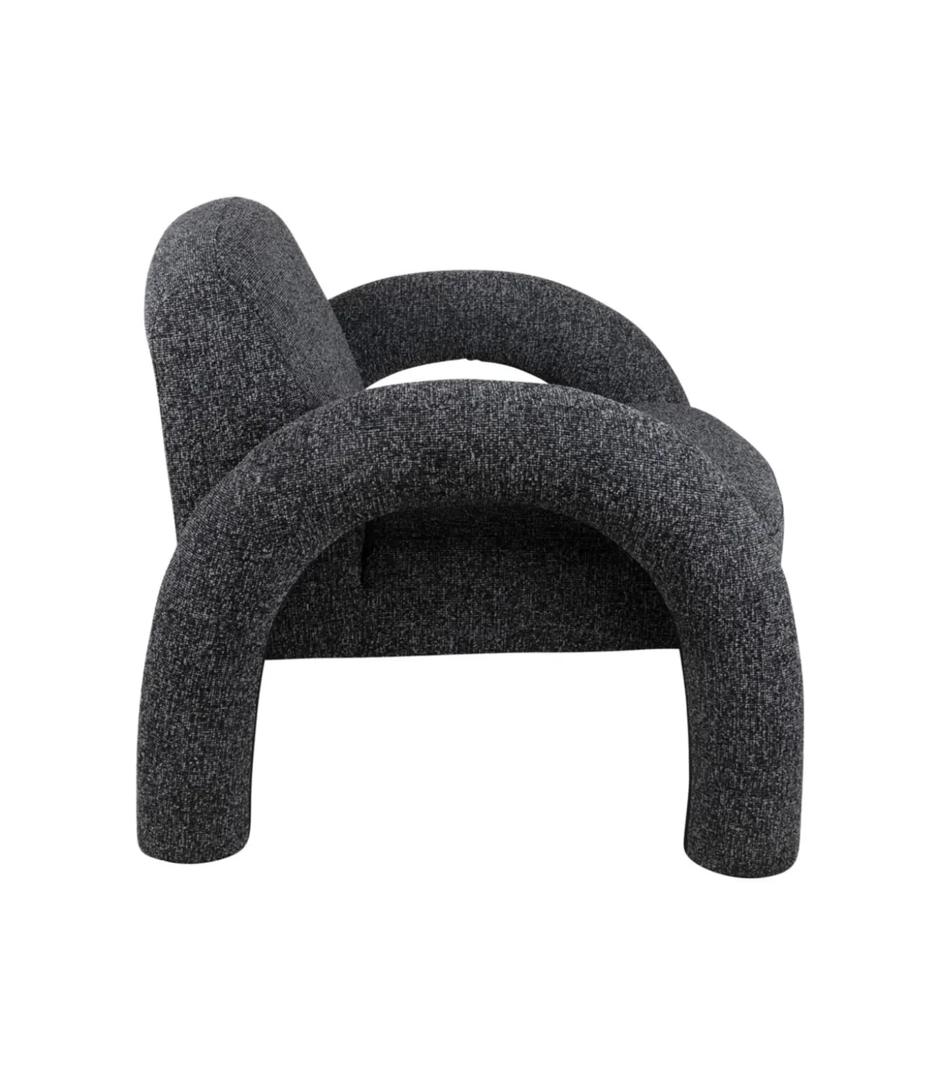 Stoel Brazo Melange - Zwart - 88x74x74cm