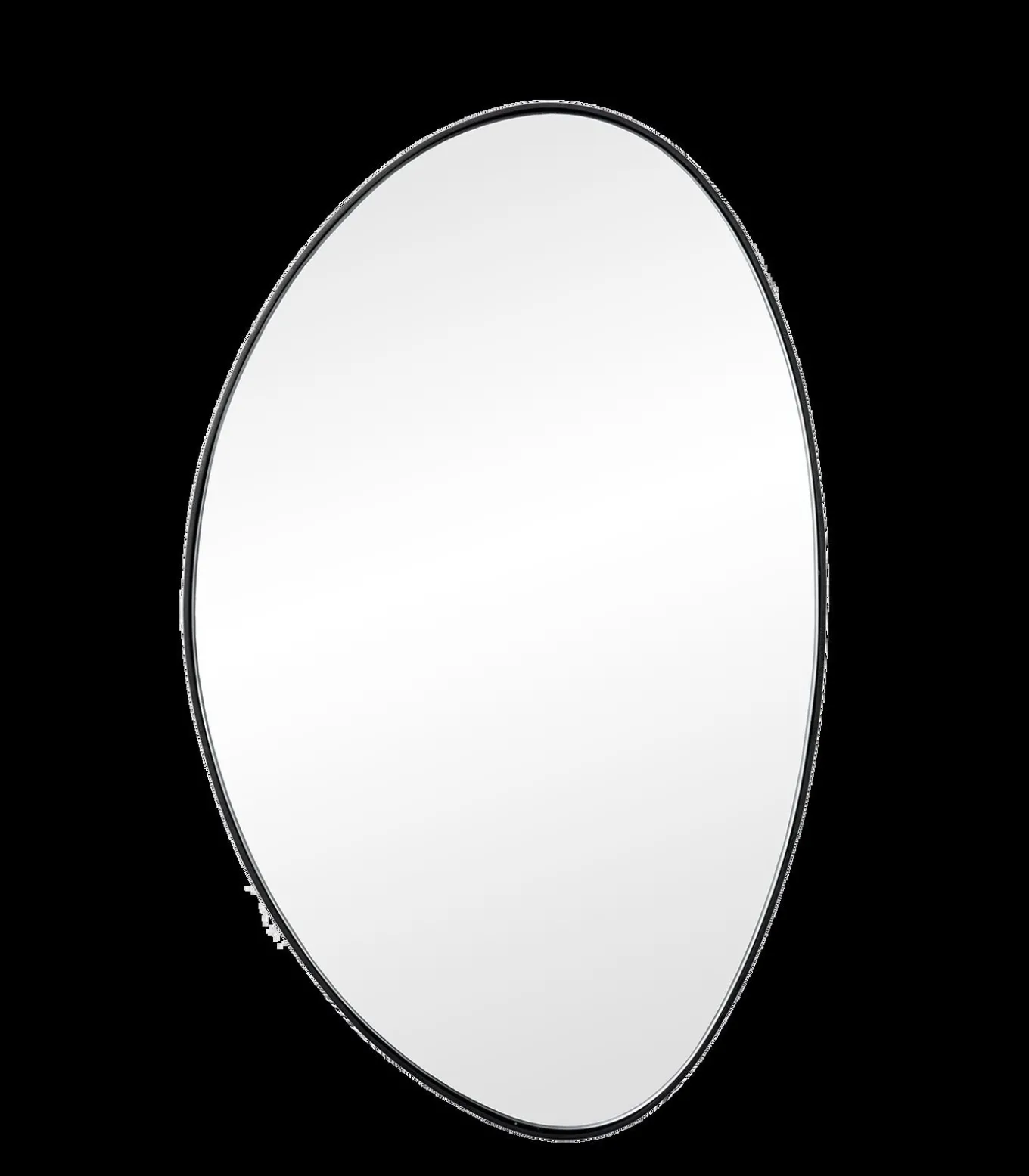 Stone Medium - Spiegel - Zwart