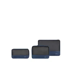 TA Revolution set of 3 packing cubes 25 x 6,5 x 33 cm MIDNIGHT BLUE