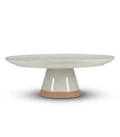 Taartplateau 33,5xH12cm beige Cameo