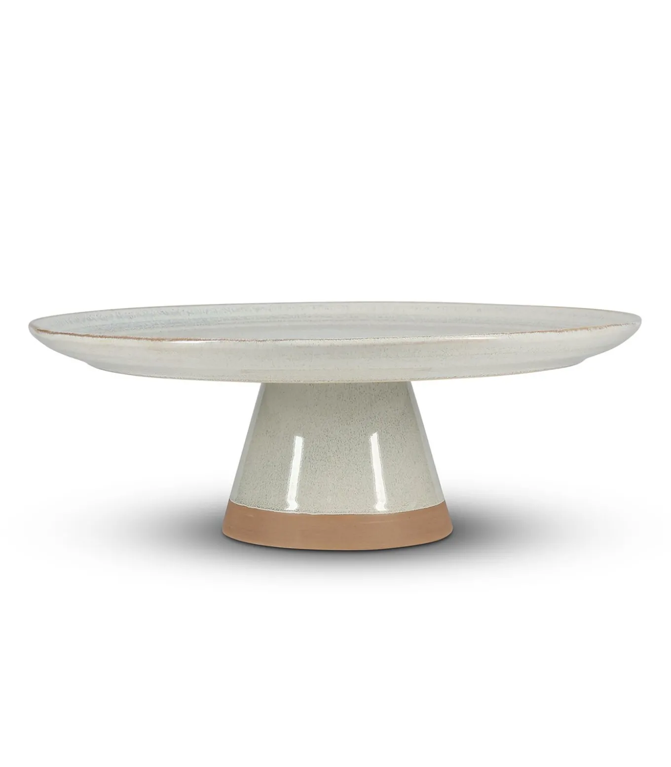 Taartplateau 33,5xH12cm beige Cameo