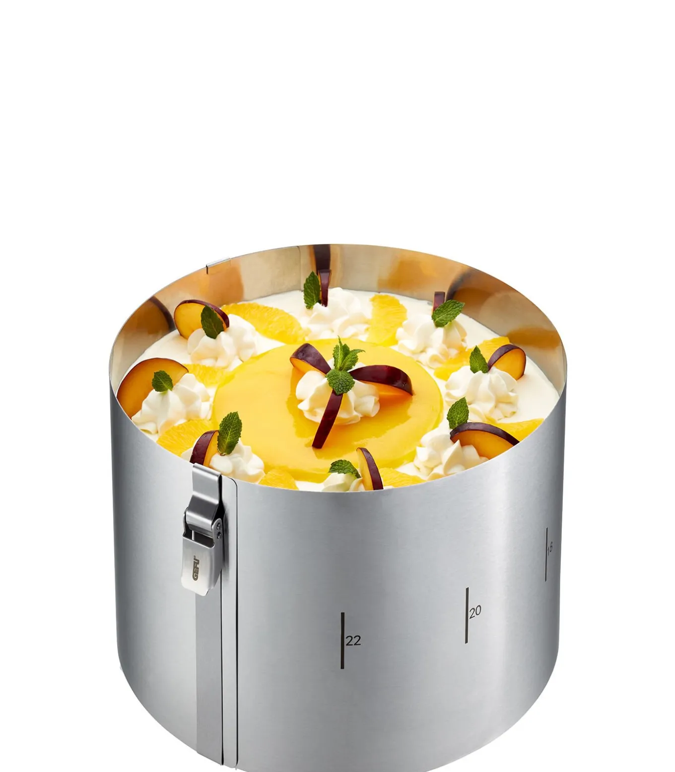 Taartring TONDO CLIP, H 15 cm