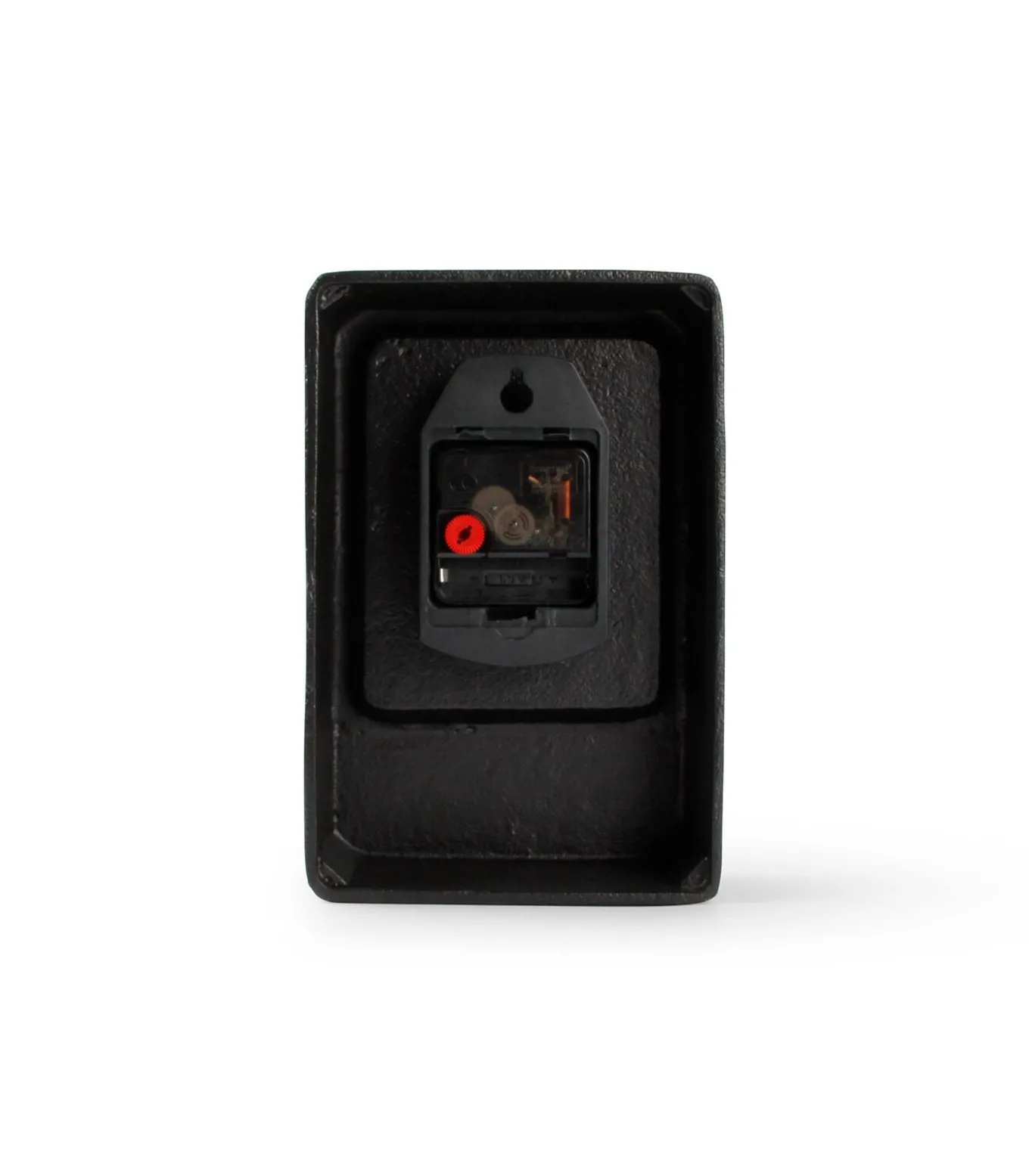 Tafelklok 14xH22cm zwart edge Zone