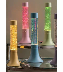 Tafellamp Astro Glitter - Lichtblauw - Ø13cm