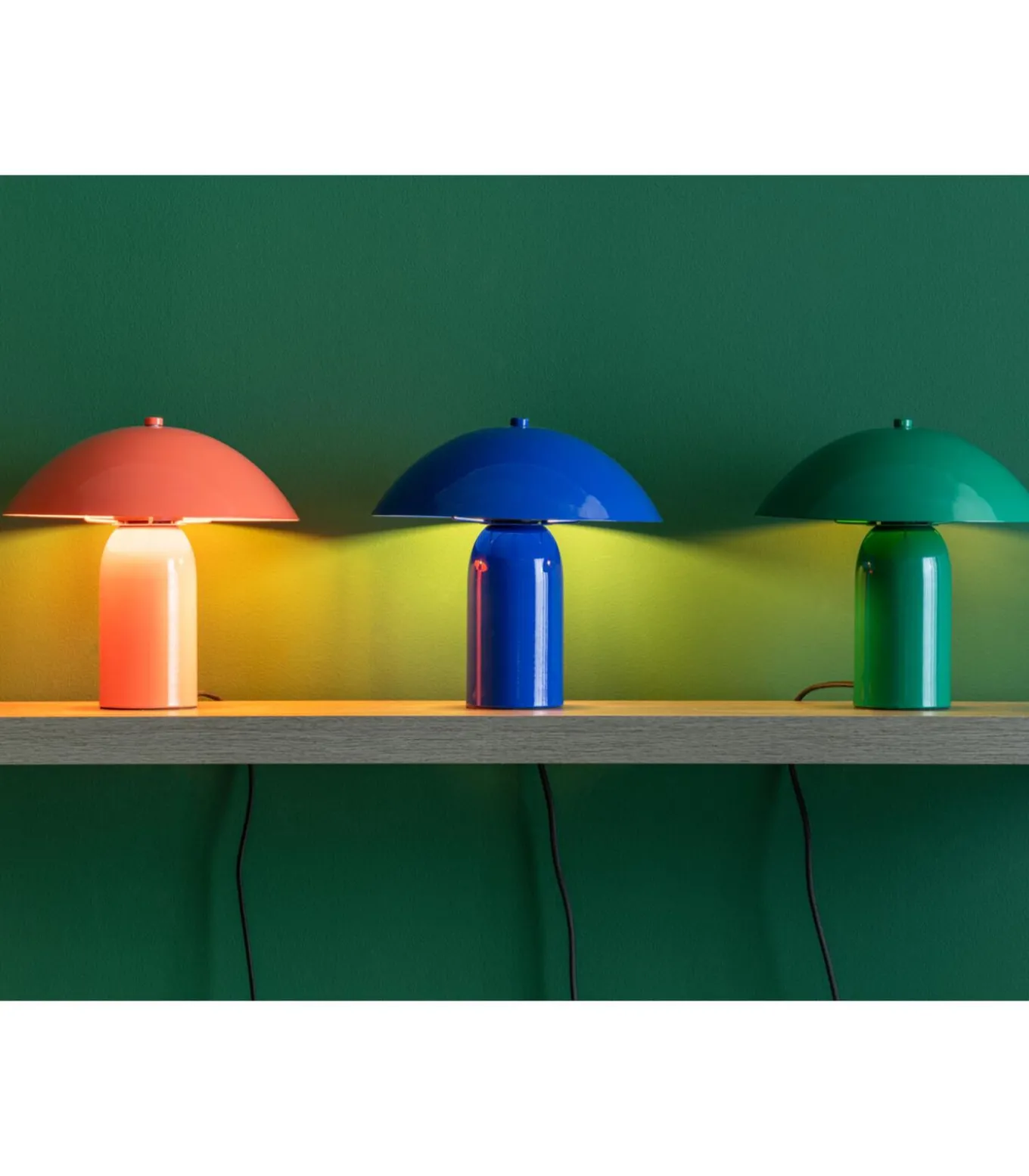 Tafellamp Asuto - Oranje - 24x24x23.5cm