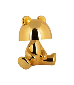 Tafellamp Bear Led - Verguld goud - 22x17x24cm
