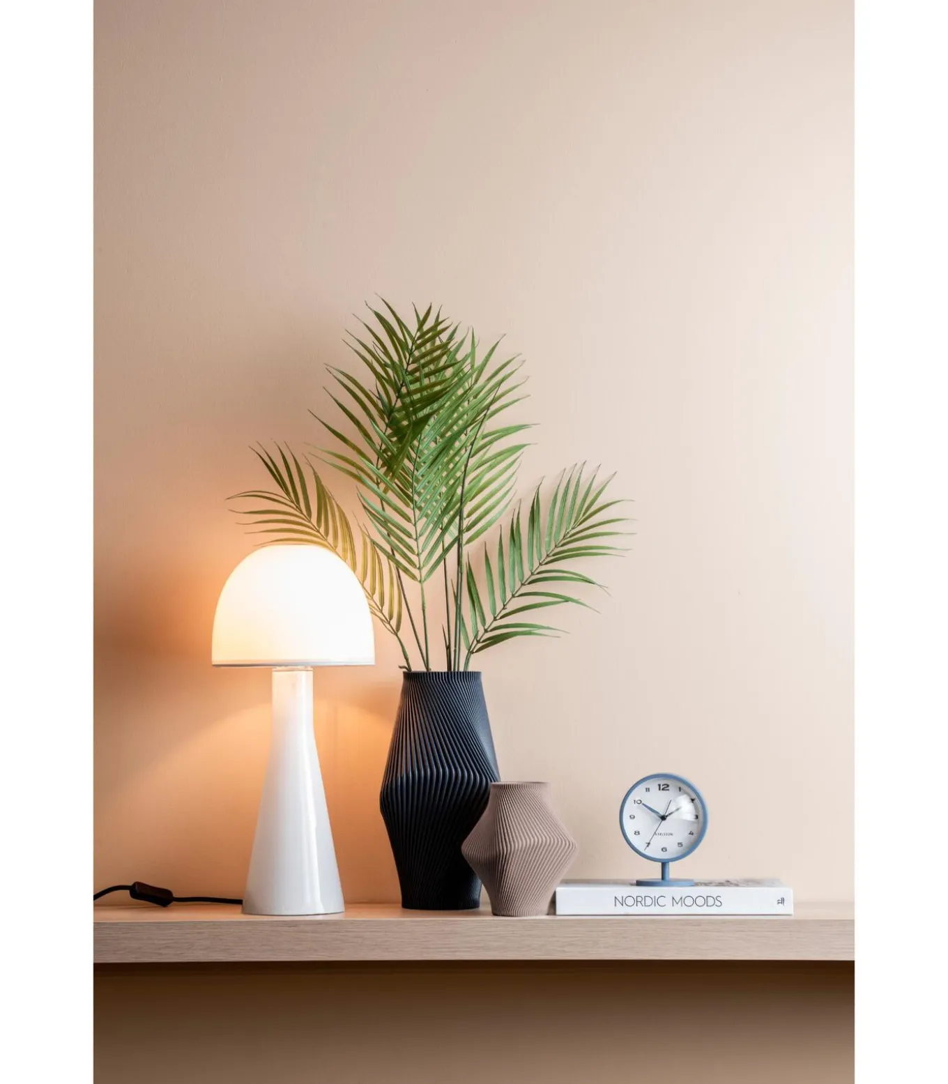 Tafellamp Bombin - Wit - Ø20cm