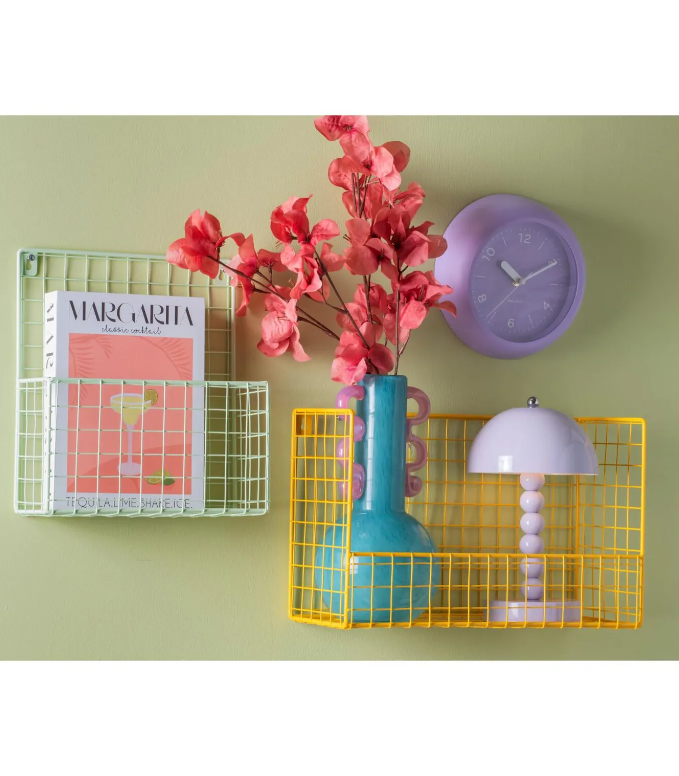 Tafellamp Bubbles Led - Zachtpaars - Ø16cm