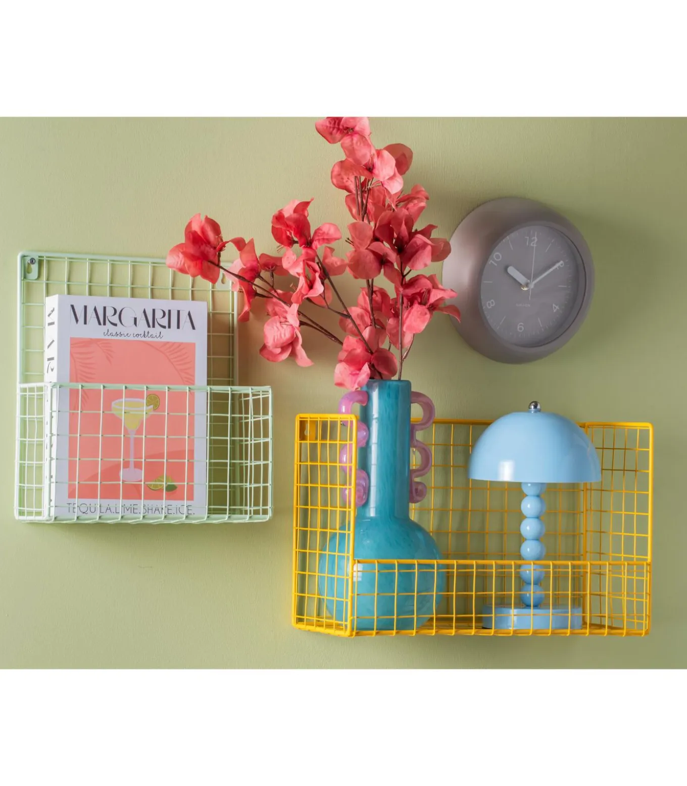 Tafellamp Bubbles Led - Zachtblauw - Ø16cm