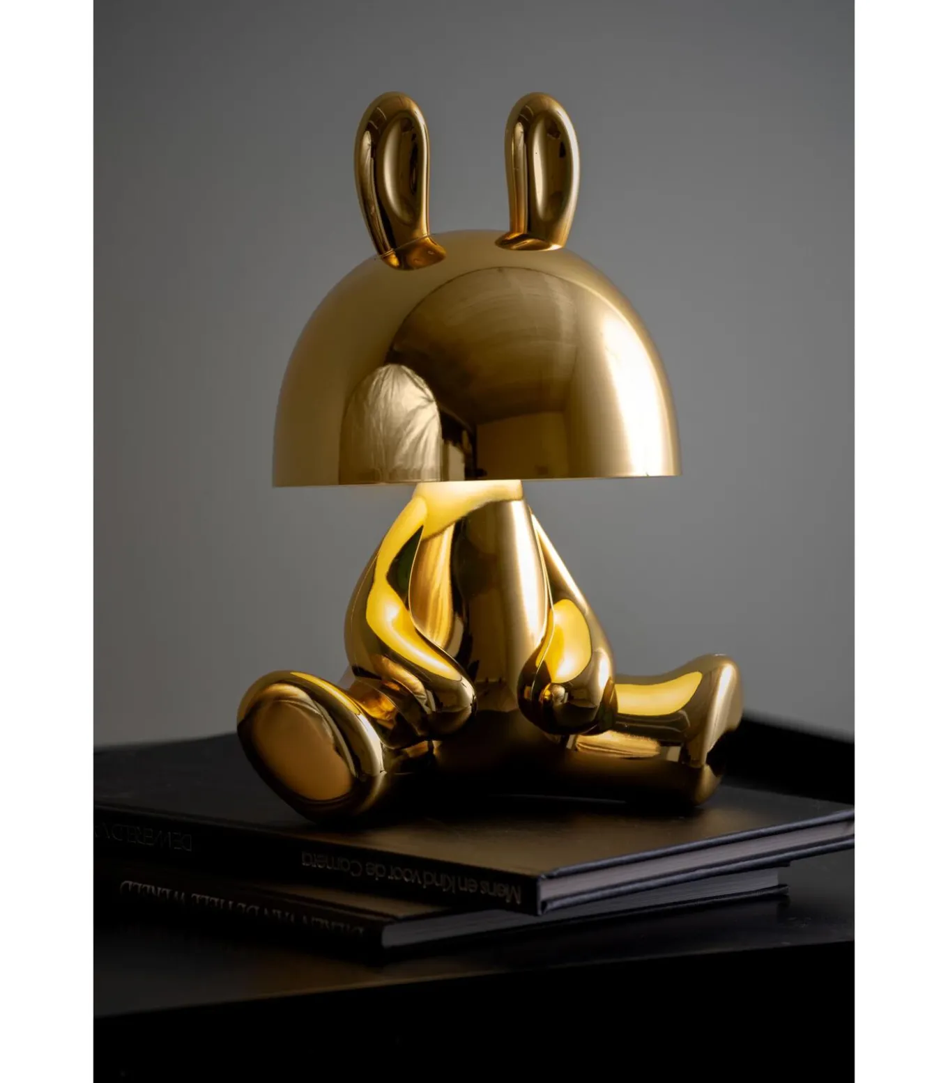Tafellamp Bunny Led - Verguld goud - 22x17x27cm