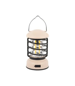 Tafellamp Camping Lantern Led - Gebroken Wit - 8.5x8.5x15cm