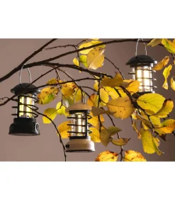 Tafellamp Camping Lantern Led - Jungle groen - 8.5x8.5x15cm