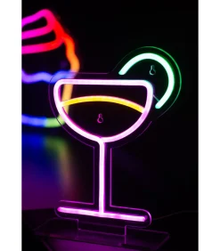 Tafellamp Cocktail - Multicolor - 21.1x21.1x30cm