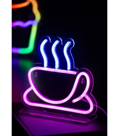 Tafellamp Coffee - Lichtroze - 22x22x21cm