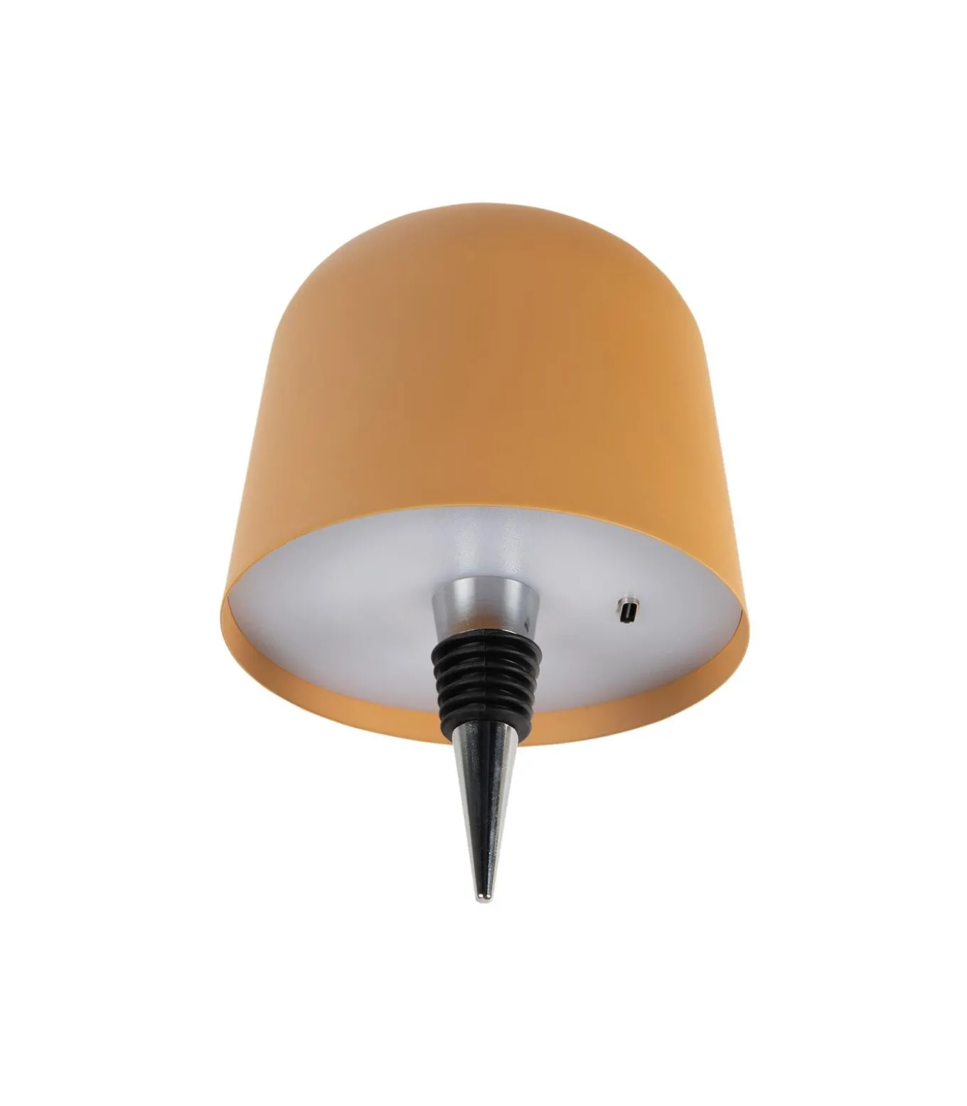 Tafellamp Cone Hat Led - Okergeel - Ø10cm