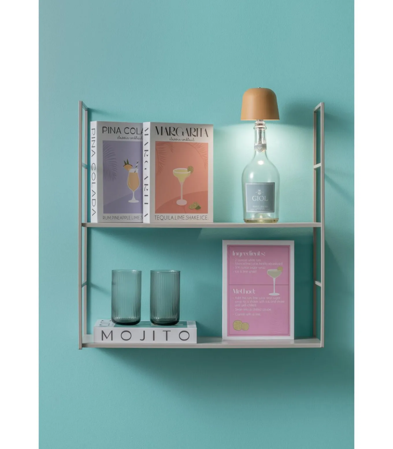 Tafellamp Cone Hat Led - Okergeel - Ø10cm