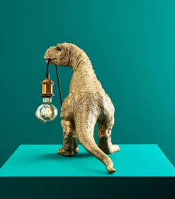 Tafellamp Dinosaurus Rexy/goud