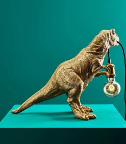 Tafellamp Dinosaurus Rexy/goud