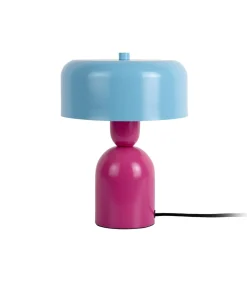 Tafellamp Double Funky - Helderroze - Ø19cm